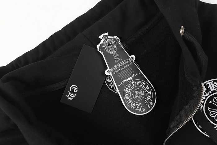 CLOTHES Chrome Hearts Horse Shoe Floral Hoodie