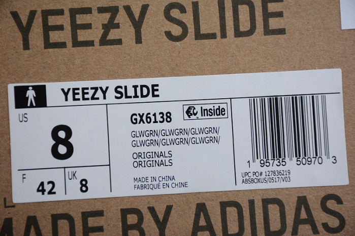 Yeezy Slide Green  GX6138