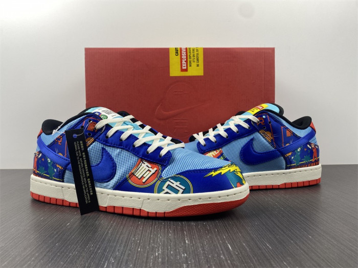 NIKE Dunk Low Firecracker  DH4966-446