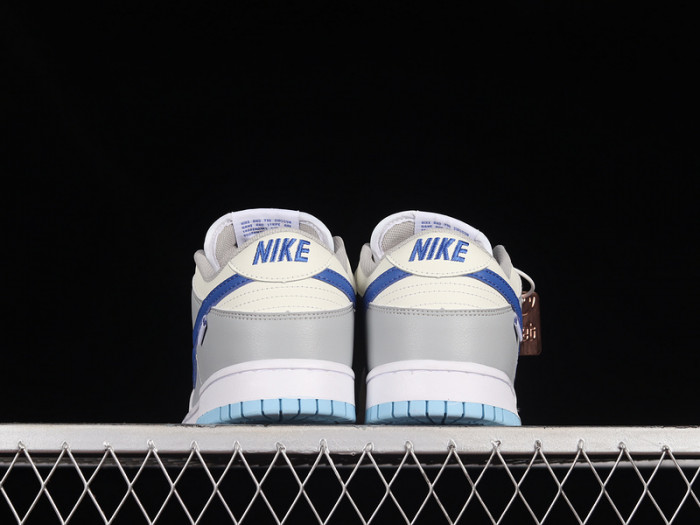Nike Dunk Low Ivory Hyper Royal (GS)  FB1843-141