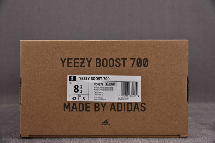 Adidas Yeezy Boost 700 “Hi-Res Red”  HQ6979