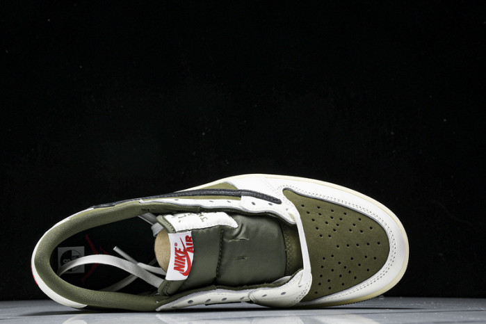 Travis Scott x Air Jordan 1 Low OG  “Medium Olive” DM7866-200