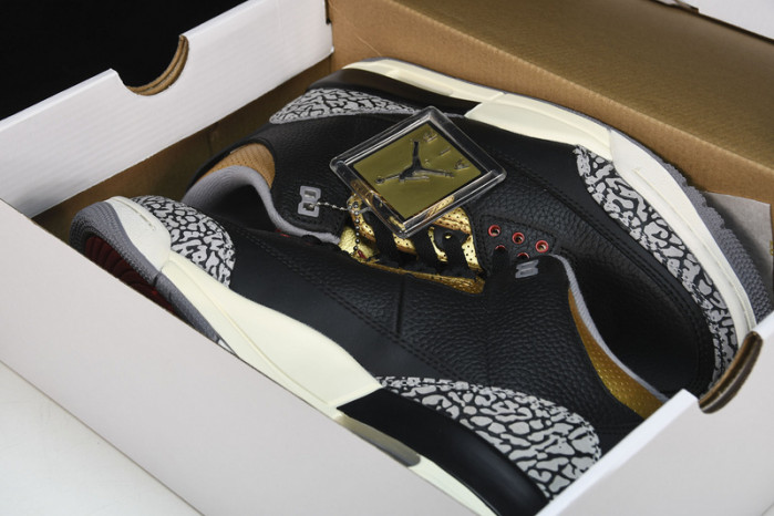 Air Jordan 3 Retro "Black Gold"   CK9246-067