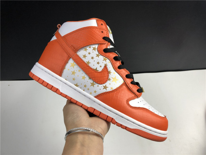 Nike SB Dunk High Supreme Orange  307385-181