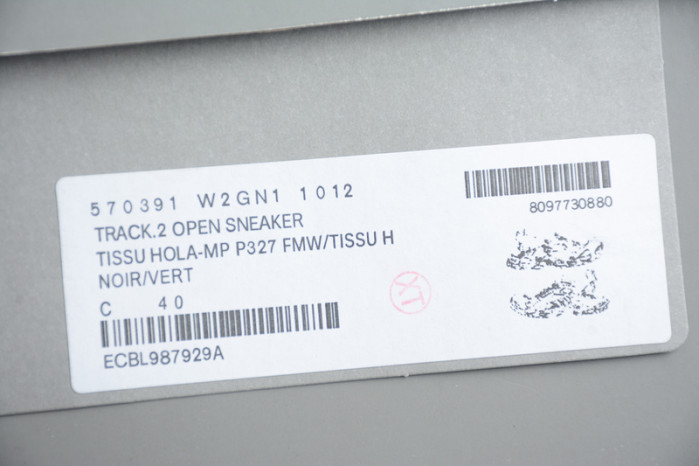 BLCG  Sneaker Tess.s.Gomma Black Green 570391 W2GN1 1012