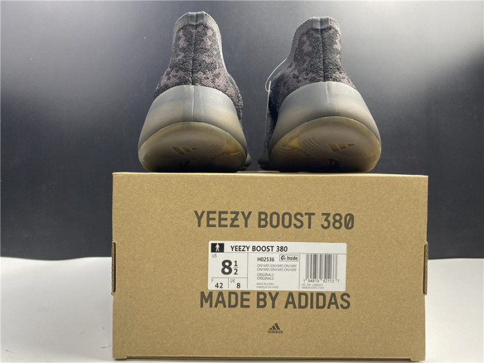Adidas Yeezy Boost 380 “ONYX” REFLECTIVE H02536