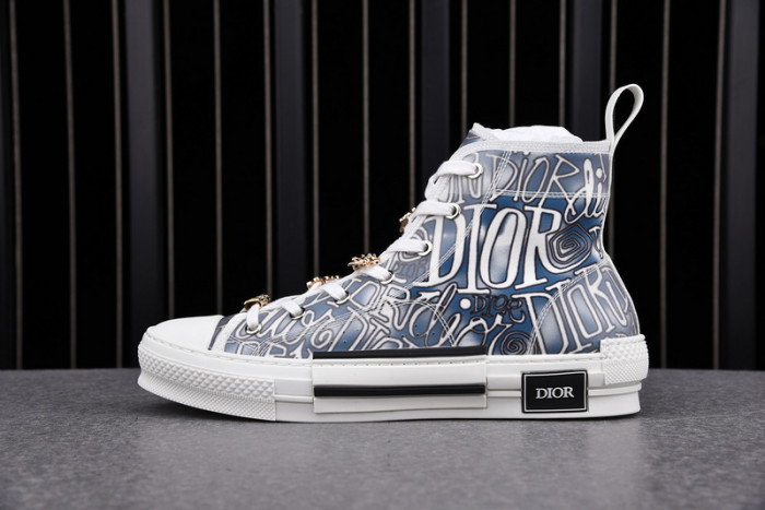 D10R B23 Oblique High Top Sneaker