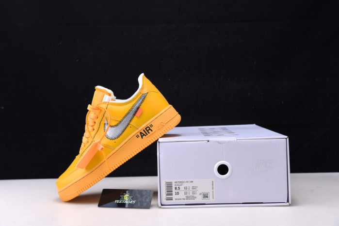 Nike Air Force 1 Low OF University Gold Metallic Silver DD1876-700