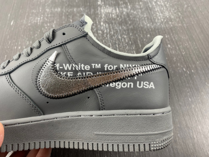 OF x Air Force 1 Low“Ghost Grey” DX1419-500